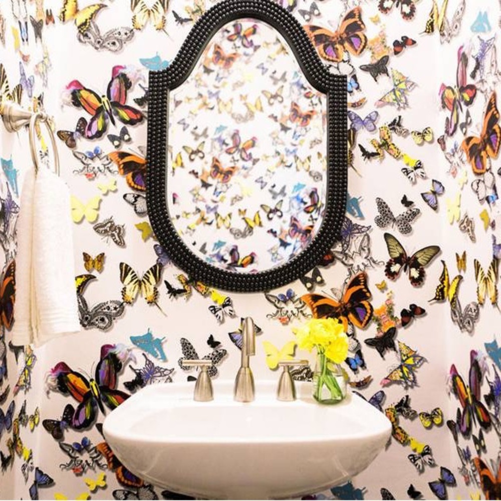 NEW Christian Lacroix Butterly Parade Wallpaper (3 rolls) - Picture 7 of 9